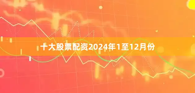 十大股票配资　　2024年1至12月份