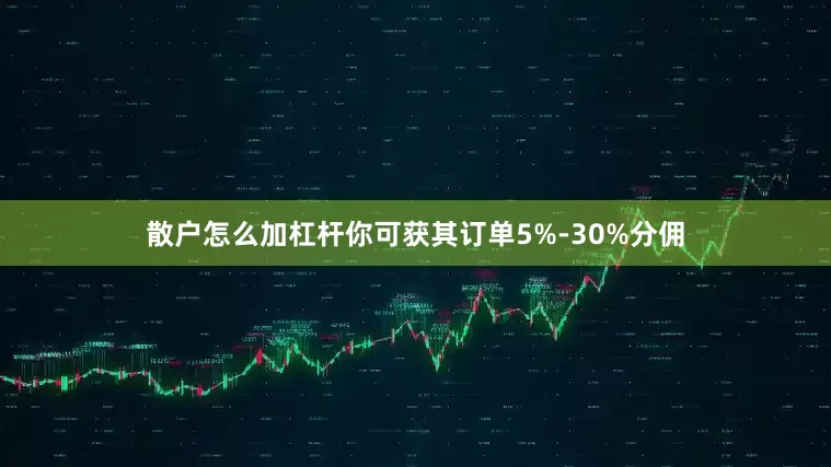 散户怎么加杠杆你可获其订单5%-30%分佣