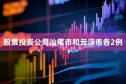 股票投资公司汕尾市和云浮市各2例